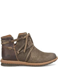 Born Tarkiln Leather Wrap Booties