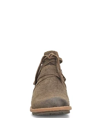 Born Tarkiln Leather Wrap Booties