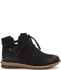 Born Tarkiln Leather Wrap Booties