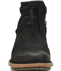 Born Tarkiln Leather Wrap Booties