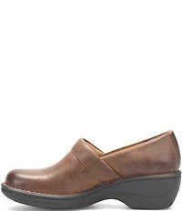 Born Toby Duo Wedge Heel Clogs