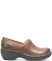 Born Toby Duo Wedge Heel Clogs