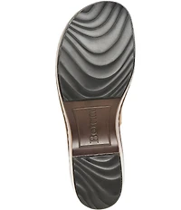 Born Torry Leather Flower Cut Out Clogs