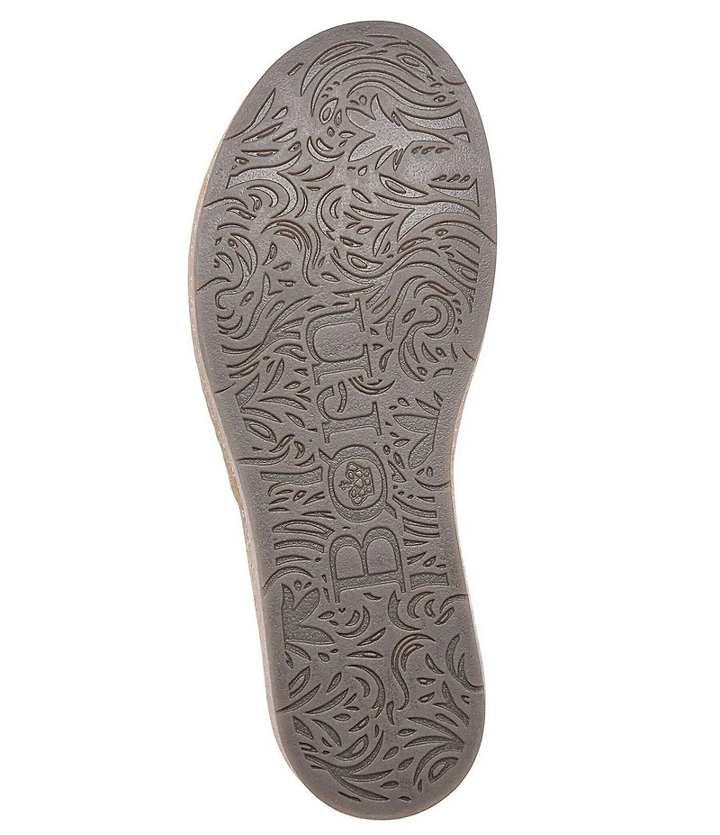 Born Vaughn Distressed Suede Wedge Ankle Booties