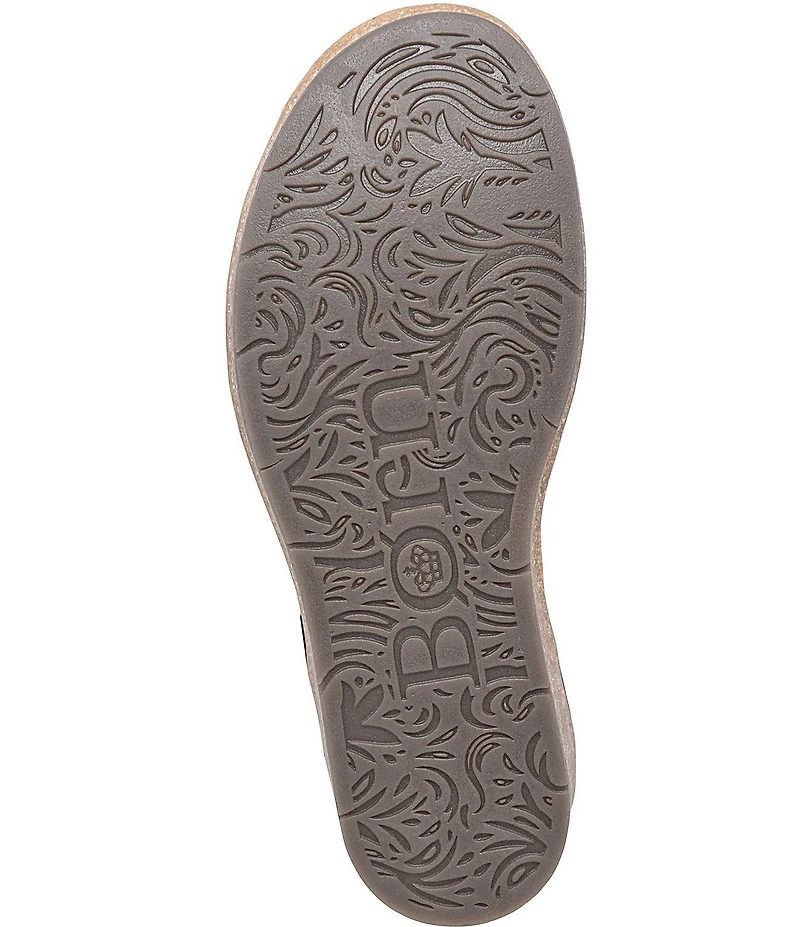 Born Vaughn Distressed Suede Wedge Ankle Booties