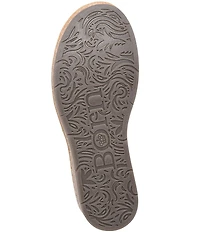 Born Vaughn Distressed Suede Wedge Ankle Booties