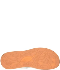 Born Victoria Leather Platform Wedge Sandals