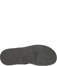 Born Victoria Leather Platform Wedge Sandals