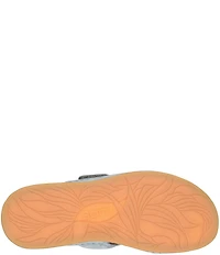 Born Vivian Suede Hook-and-Loop Double Banded Slide Sandals