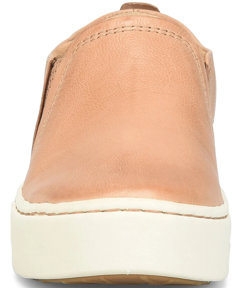 Born Women's Mira Leather Platform Slip On Sneakers
