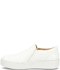 Born Women's Mira Leather Platform Slip On Sneakers