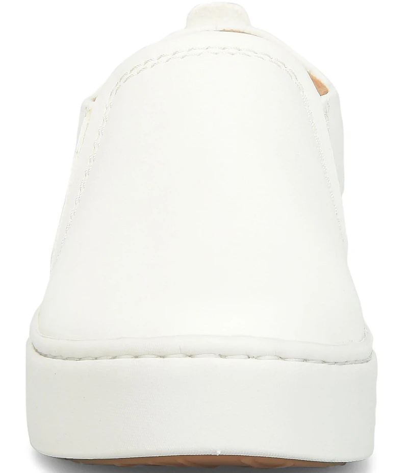 Born Women's Mira Leather Platform Slip On Sneakers