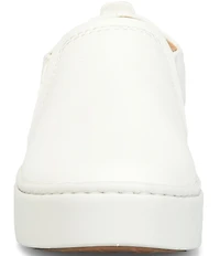 Born Women's Mira Leather Platform Slip On Sneakers