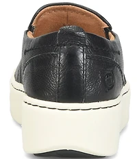 Born Women's Mira Leather Platform Slip On Sneakers