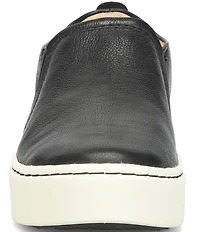 Born Women's Mira Leather Platform Slip On Sneakers