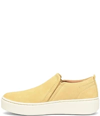 Born Women's Mira Suede Platform Slip On Sneakers