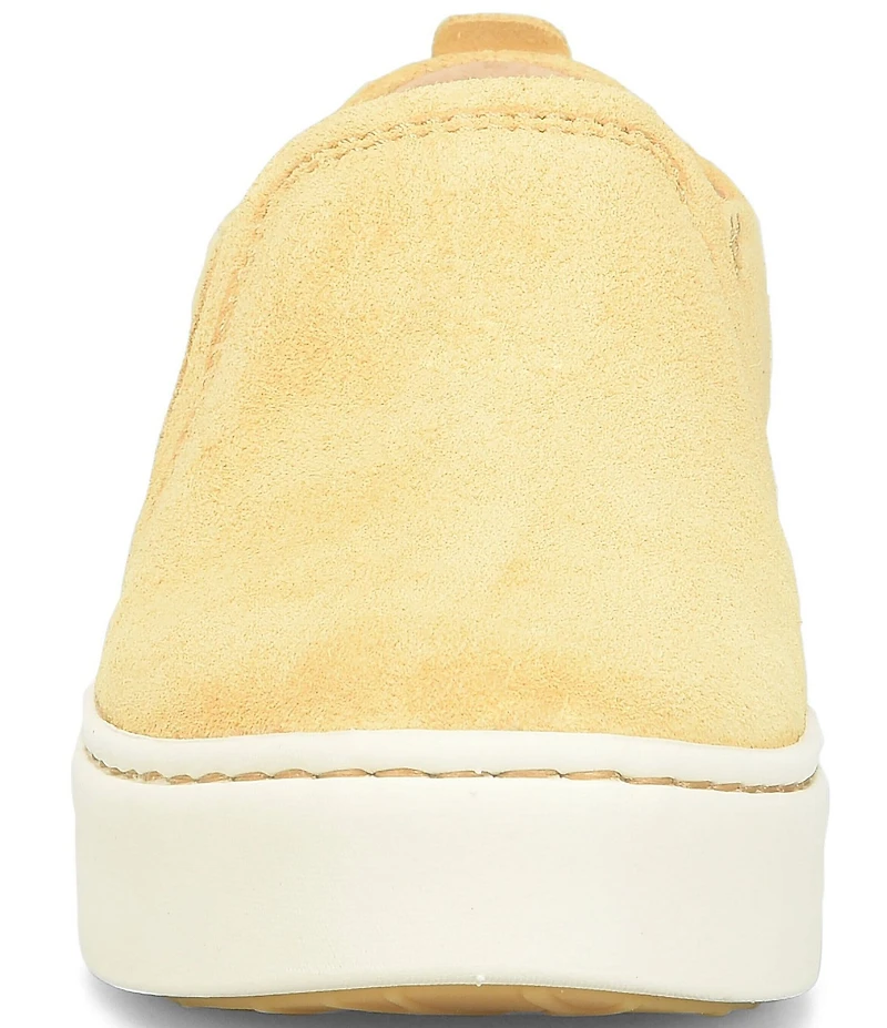 Born Women's Mira Suede Platform Slip On Sneakers