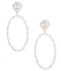 Southern Living x Borrowed & Blue Flower Orbital Earrings