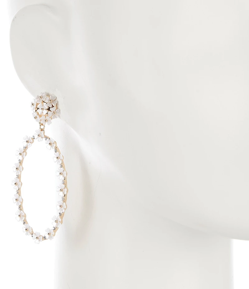 Southern Living x Borrowed & Blue Flower Orbital Earrings