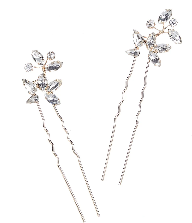 Southern Living x Borrowed & Blue Stone Cluster Hair Pin Set