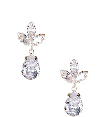 Southern Living x Borrowed & Blue Teardrop Crystal Stud Earrings