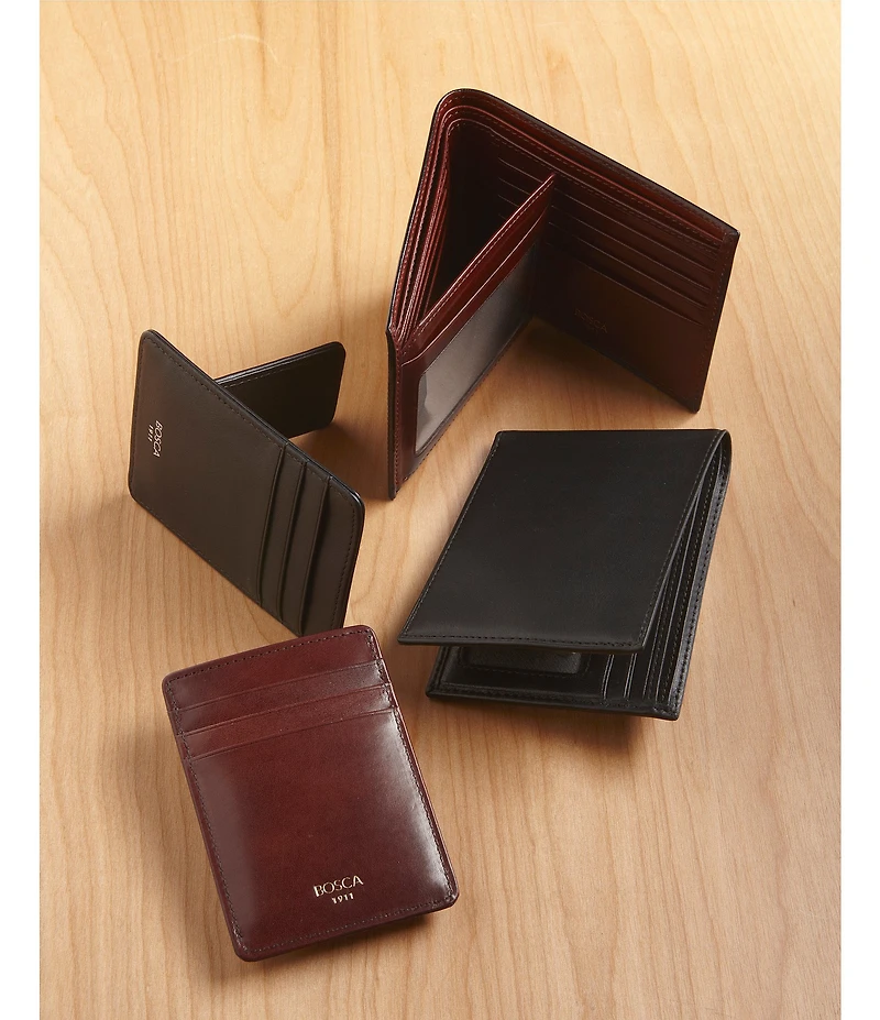 Bosca #double;Continental#double; Bifold Wallet