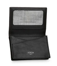 Bosca Gusseted Card Wallet