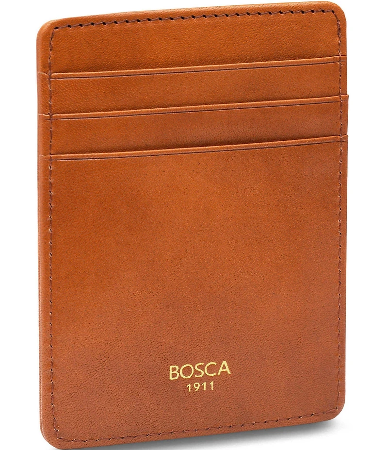 Bosca Old Leather Front Pocket Wallet