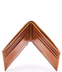 Bosca Small Bi-Fold Leather Wallet