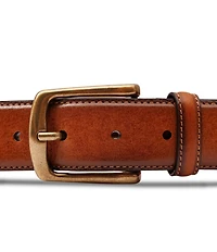 Bosca Venice Old Leather Smocked Belt