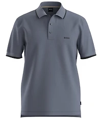 BOSS Big & Tall Parlay 190 Short Sleeve Polo Shirt