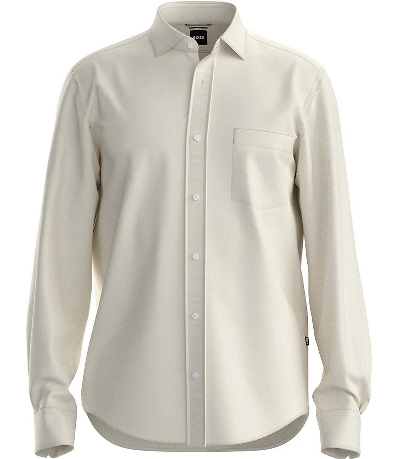 BOSS Big & Tall Rob Long Sleeve Woven Shirt