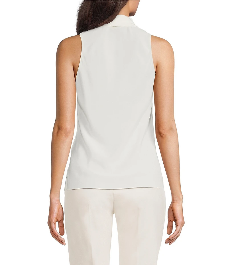 BOSS By Hugo Boss Bolaru High V-Neck Sleeveless Blouse