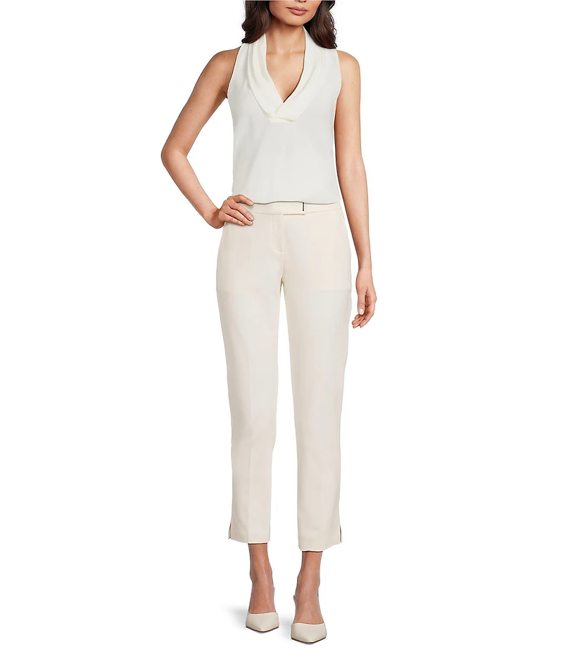 BOSS By Hugo Boss Bolaru High V-Neck Sleeveless Blouse
