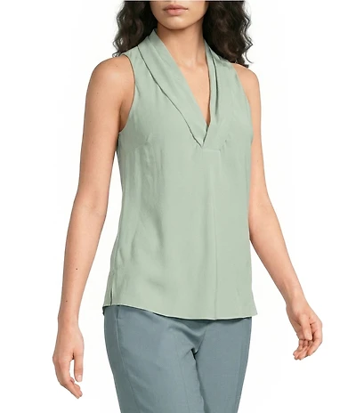 BOSS By Hugo Boss Bolaru V-Neck Sleeveless Blouse