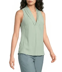 BOSS By Hugo Boss Bolaru V-Neck Sleeveless Blouse