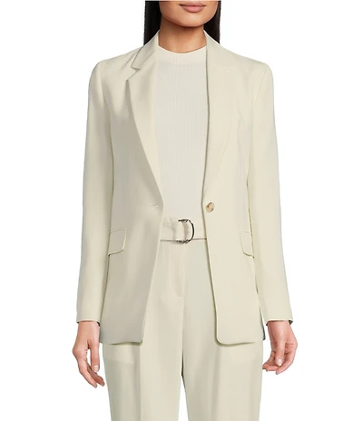 BOSS by Hugo Boss Coordinating Jocaluah Stretch Woven Single Breasted Pocketed Blazer