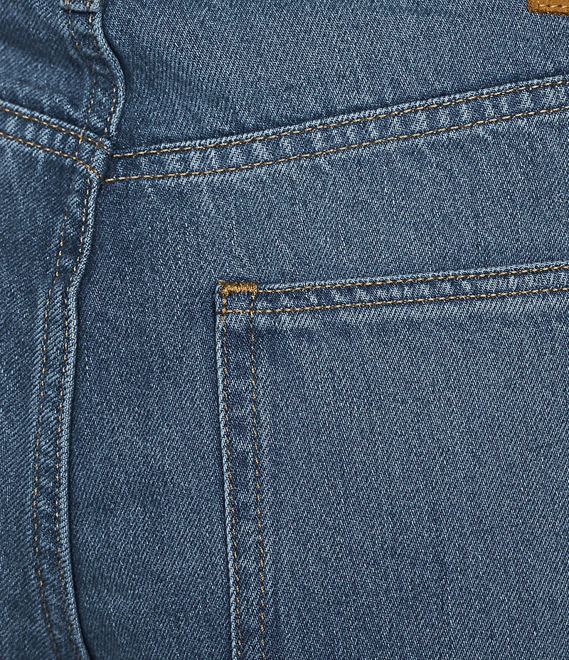 BOSS by Hugo Boss Crossroad Super Boyfriend Wide Leg Stepped Hem Jeans