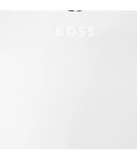 BOSS by Hugo Boss Efita Solid Knit Crew Neck Short Sleeve Coordinating Shirt