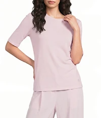 BOSS By Hugo Boss Evyta Crew Neck Short Sleeve Tee