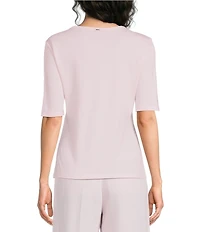 BOSS By Hugo Boss Evyta Crew Neck Short Sleeve Tee