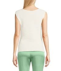 BOSS by Hugo Boss Faitini Ribbed Knit V-Neck Sleeveless Top