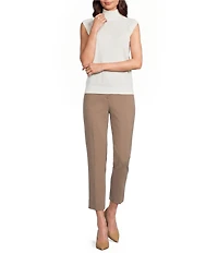 BOSS by Hugo Boss Fipini Merino Gauge Turtleneck Sleeveless Top