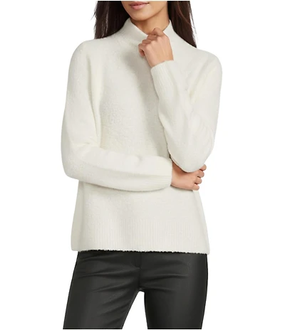 BOSS By Hugo Boss Fubrinna Cashmere Wool Knit Turtleneck Long Sleeve Sweater