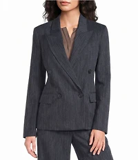 BOSS by Hugo Boss Jaleto Malange Peak Lapel Collar Long Sleeve Double-Breasted Coordinating Jacket