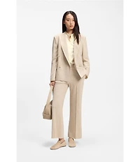 BOSS by Hugo Boss Jaleto Textured Slub Woven Double Breasted Blazer