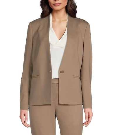 BOSS By Hugo Boss Jemma V-Neck Long Sleeve Blazer
