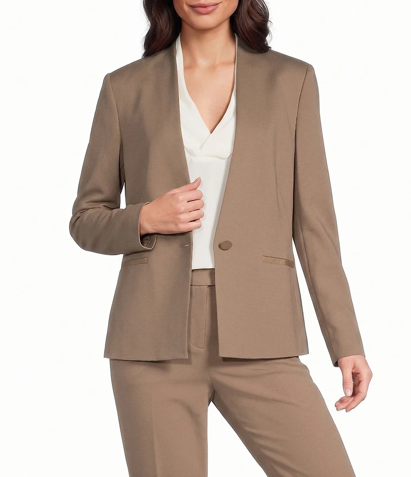 BOSS By Hugo Boss Jemma V-Neck Long Sleeve Blazer