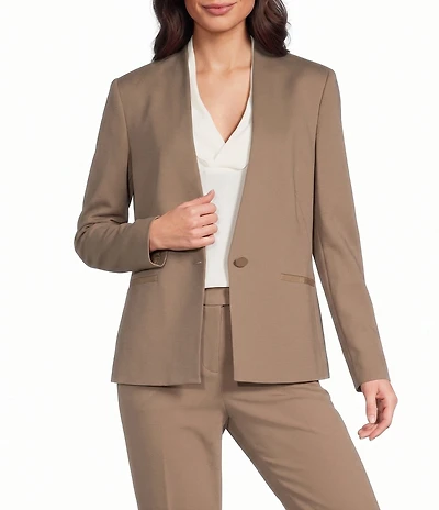 BOSS By Hugo Boss Jemma V-Neck Long Sleeve Blazer