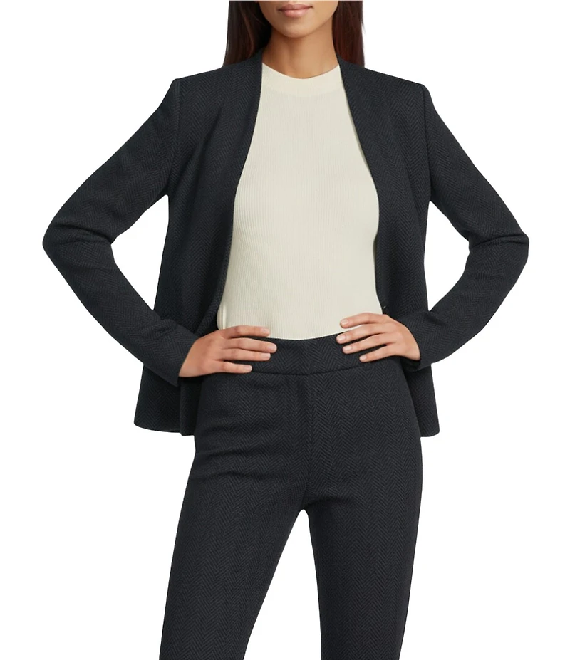 BOSS by Hugo Boss Jemma V-Neck Long Sleeve One-Button Blazer